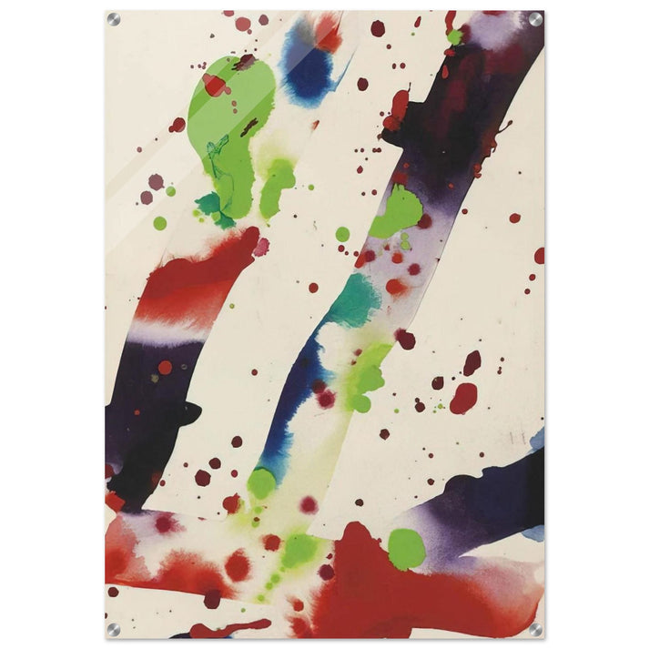 Hello - Sam Francis Acrylic Print - 70x100 cm / 28x40″ inches