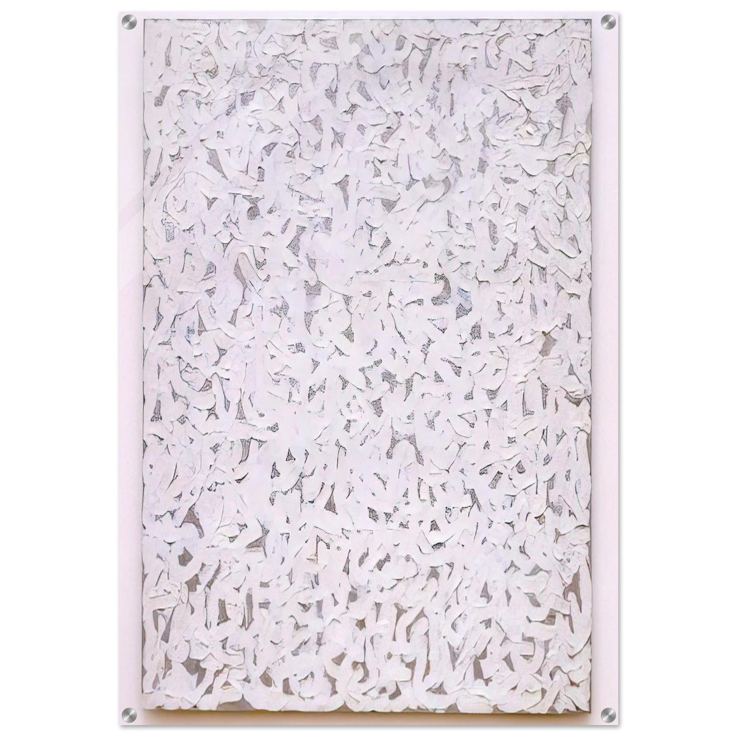 Points - Robert Ryman Acrylic Print - 70x100 cm / 28x40″ inches | Robert Ryman Wall Art | Robert Ryman Prints