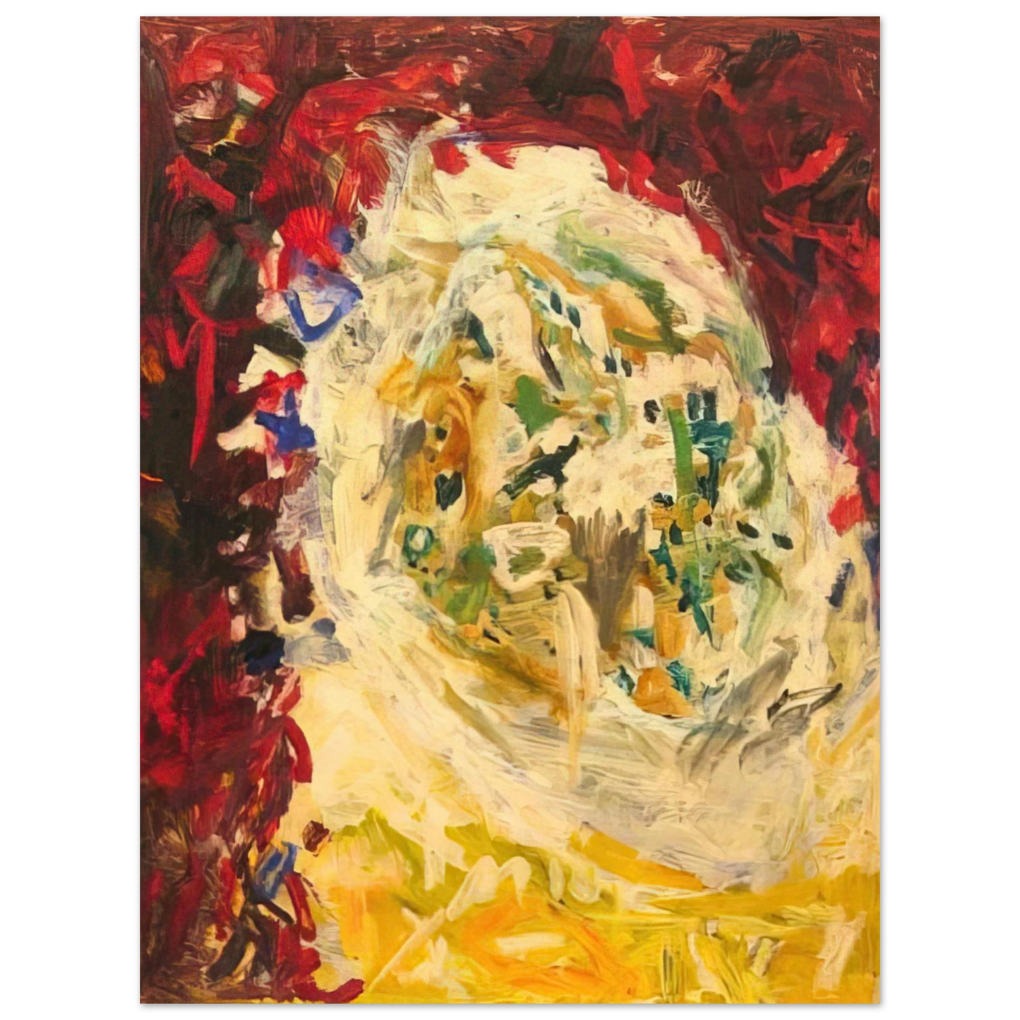 Gene Davis - Christmas Tree - 1956 75x100 cm / 30x40inches Fine Art Poster