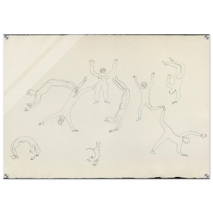 THE TUMBLERS II 1931 - Alexander Calder Acrylic Print - 70x100 cm / 28x40″ inches | Alexander Calder Wall Art | Alexander Calder Prints