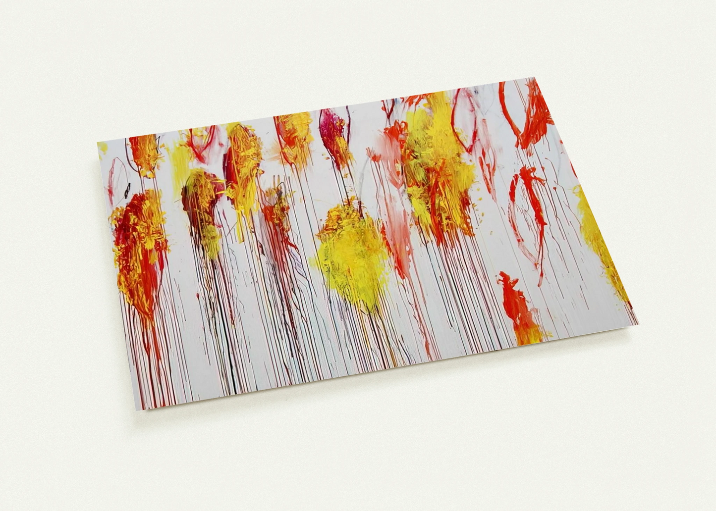 Lepanto, Part XII By Cy Twombly Pack of 10 Post Cards | Cy Twombly Post Cards | A6 (10.5 x 14.8 cm) - 4.1 x 5.8 inches
