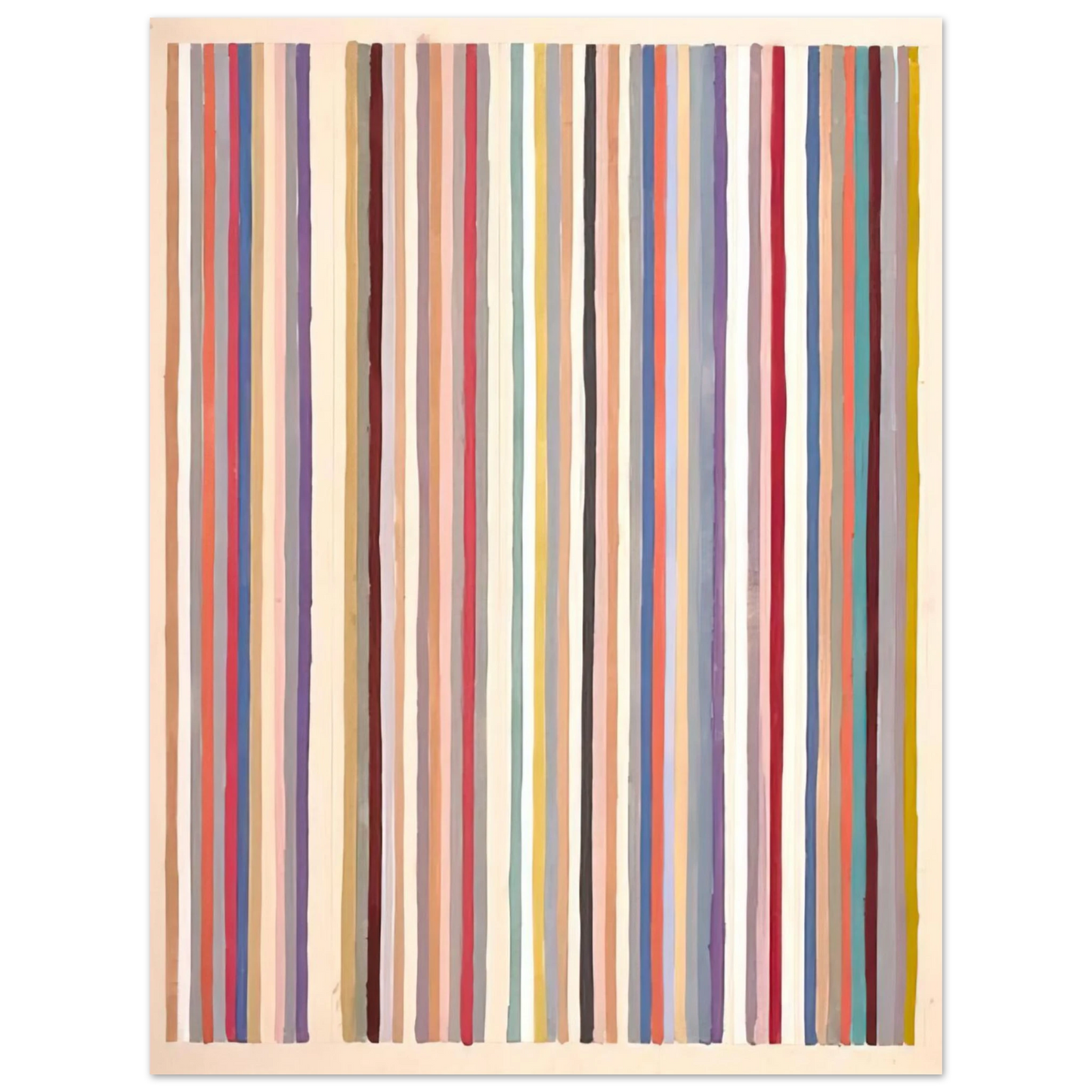 Gene Davis - Circus - 1979 75x100 cm / 30x40inches Fine Art Poster
