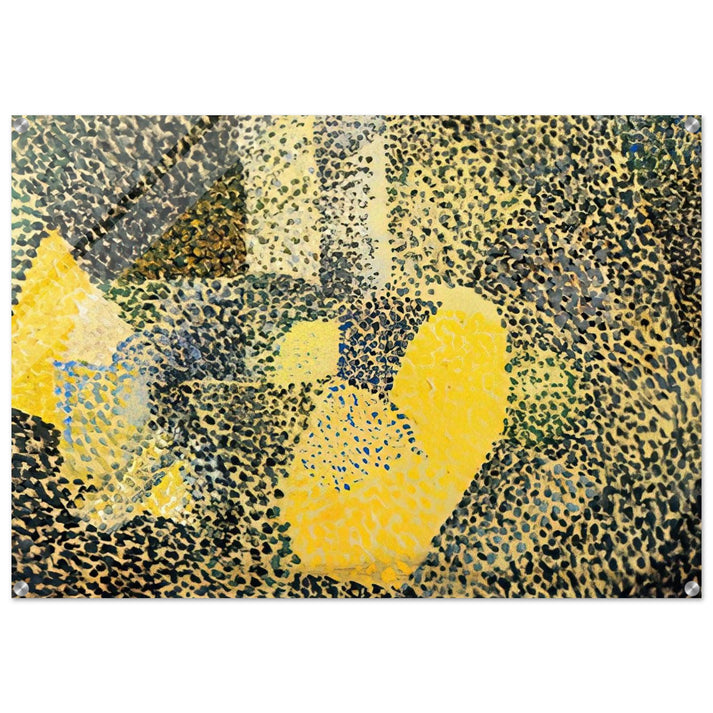 MADRID ARCHITECTURE AND POPLARS - Salvador Dali Acrylic Print - 70x100 cm / 28x40″ inches