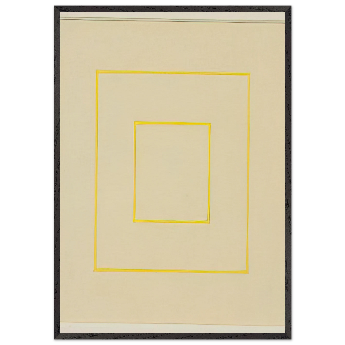 Spazio Luce - 1970 - Antonio Calderara 70x100 cm / 28x40 inches Framed Art Print – Black Wooden Frame
