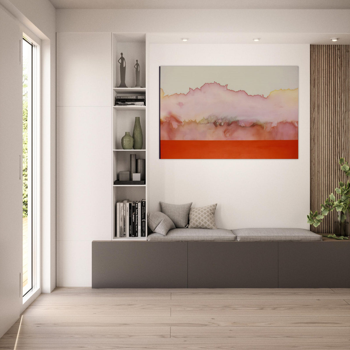 For Helen and Nicole - 1978 - Ronnie Landfield Art Prints - 100x150 cm / 40x60″ inches | Ronnie Landfield Poster | Ronnie Landfield Prints