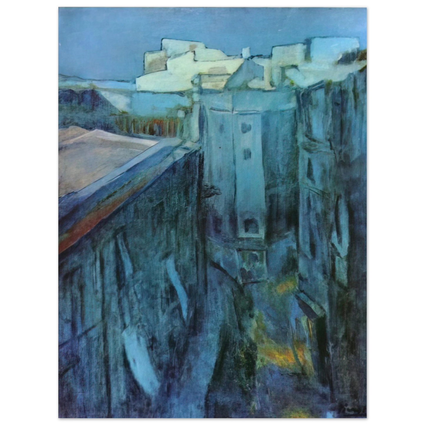 Pablo Picasso - Dawn at Riera de Sant Joan 75x100 cm / 30x40inches Fine Art Poster