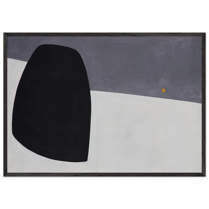 UNTITLED 1930 1 - Alexander Calder 70x100 cm / 28x40 inches Framed Art Print – Black Wooden Frame
