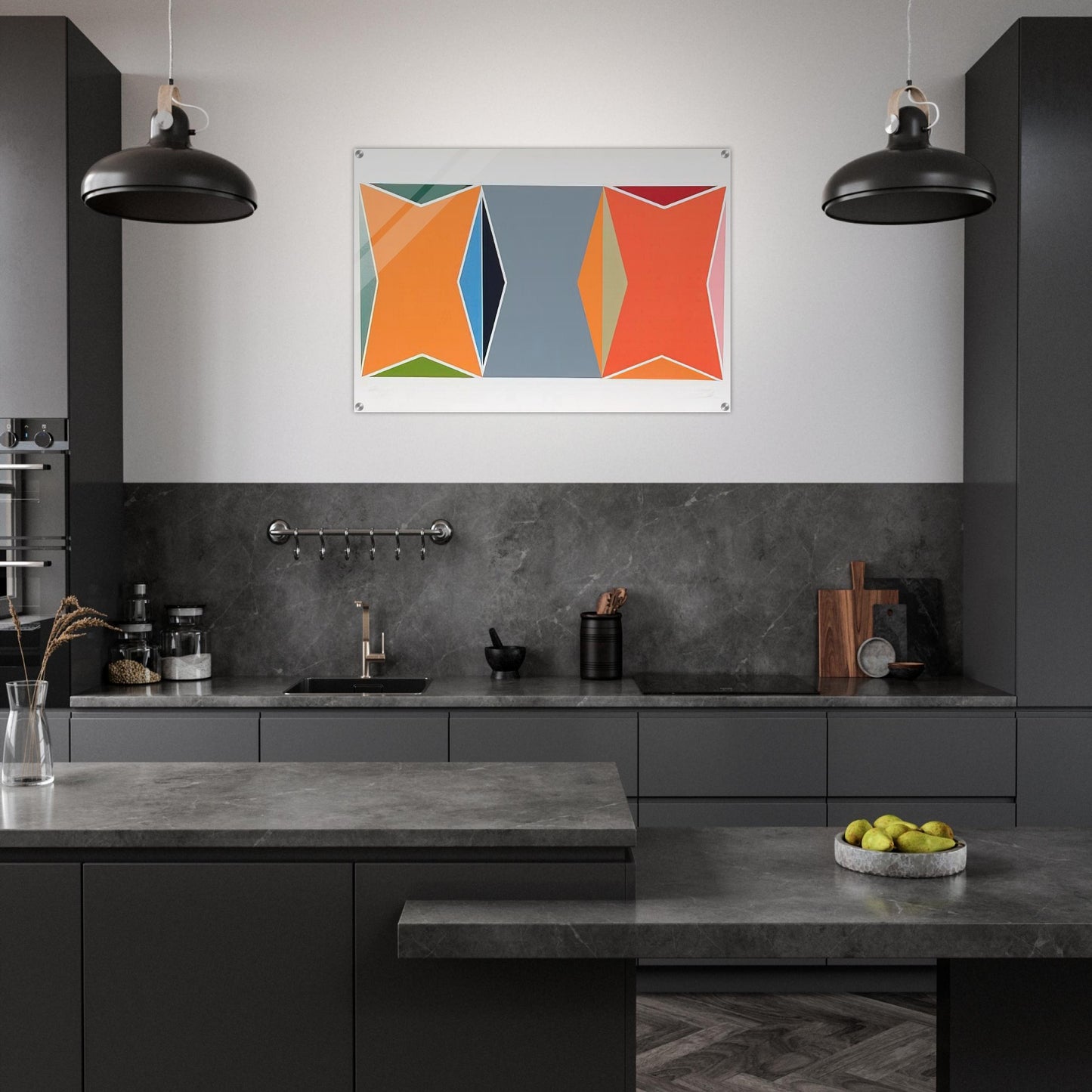 Untitled 1 - 1979 - Larry Zox Acrylic Print - 70x100 cm / 28x40″ inches | Larry Zox Wall Art | Larry Zox Prints