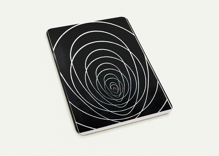 Concentric Space - 1969 By Clarence Holbrook Carter Pack of 10 Post Cards | Clarence Holbrook Carter Post Cards | A6 (10.5 x 14.8 cm) - 4.1 x 5.8 inches