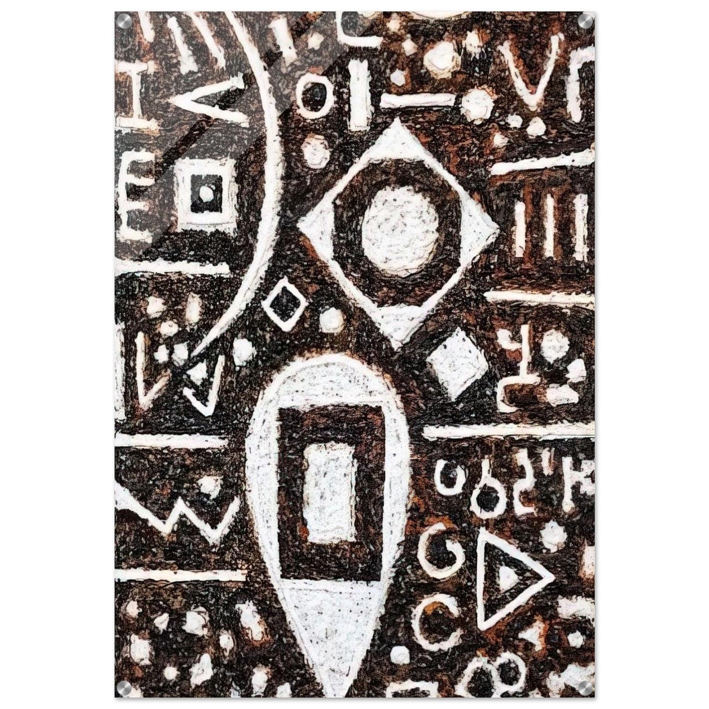 Inbalance of Time - 1992 - Richard Pousette-Dart Acrylic Print - 70x100 cm / 28x40″ inches | Richard Pousette-Dart Wall Art | Richard Pousette-Dart Prints