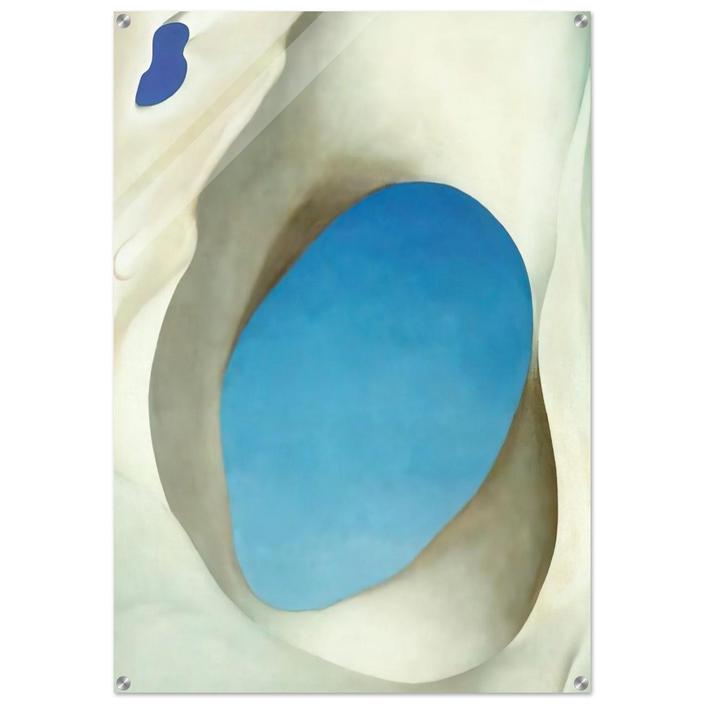 Pelvis III - Georgia O'Keeffe Acrylic Print - 70x100 cm / 28x40″ inches | Georgia O'Keeffe Wall Art | Georgia O'Keeffe Prints