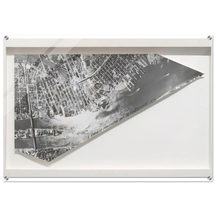 A Piece of Manhattan - Sol LeWitt Acrylic Print - 70x100 cm / 28x40″ inches