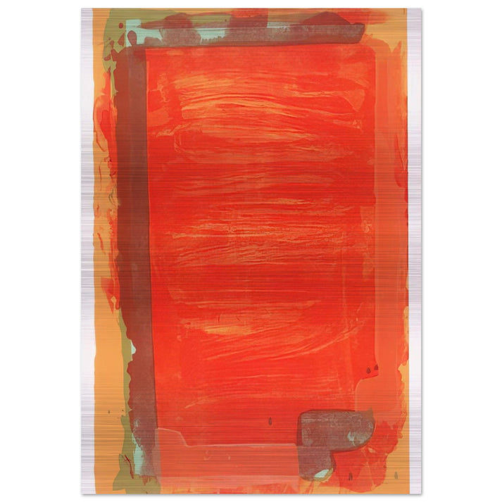 Untitled III - 1974 - John Hoyland Brushed Aluminum Print - 70x100 cm / 28x40 inches | John Hoyland Aluminum Print | John Hoyland Prints