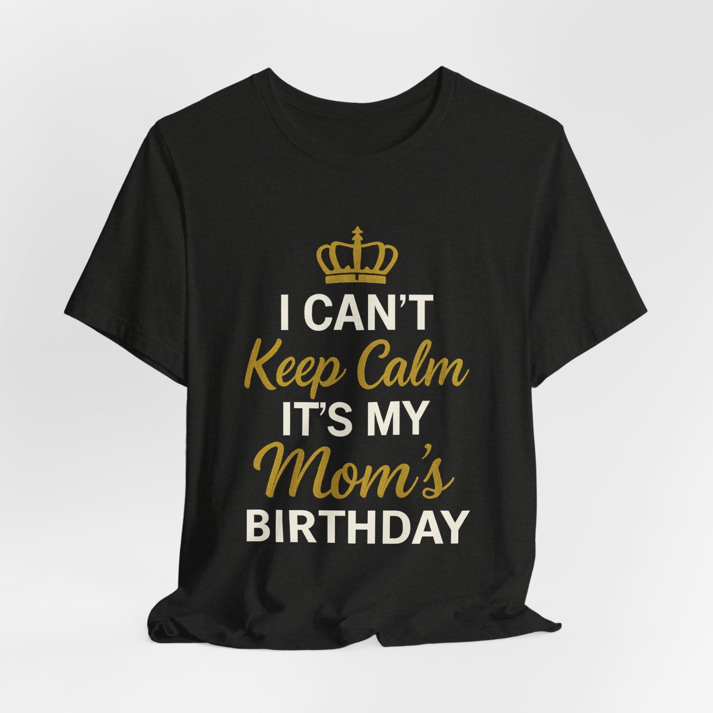 No puedo mantener la calma, es el cumpleaños de mi mamá
