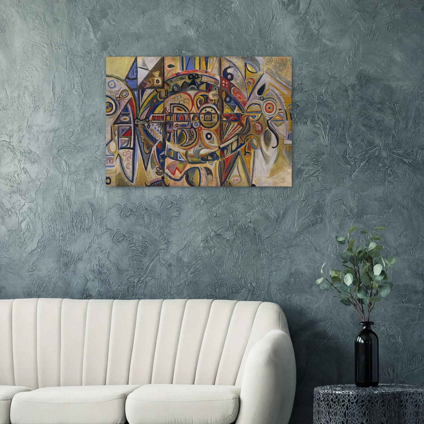 Desert - Richard Pousette-Dart Brushed Aluminum Print - 70x100 cm / 28x40 inches | Richard Pousette-Dart Aluminum Print | Richard Pousette-Dart Prints