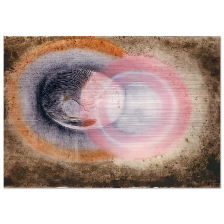 Hibernation - 1954 - Morris Graves Brushed Aluminum Print - 70x100 cm / 28x40 inches | Morris Graves Aluminum Print | Morris Graves Prints