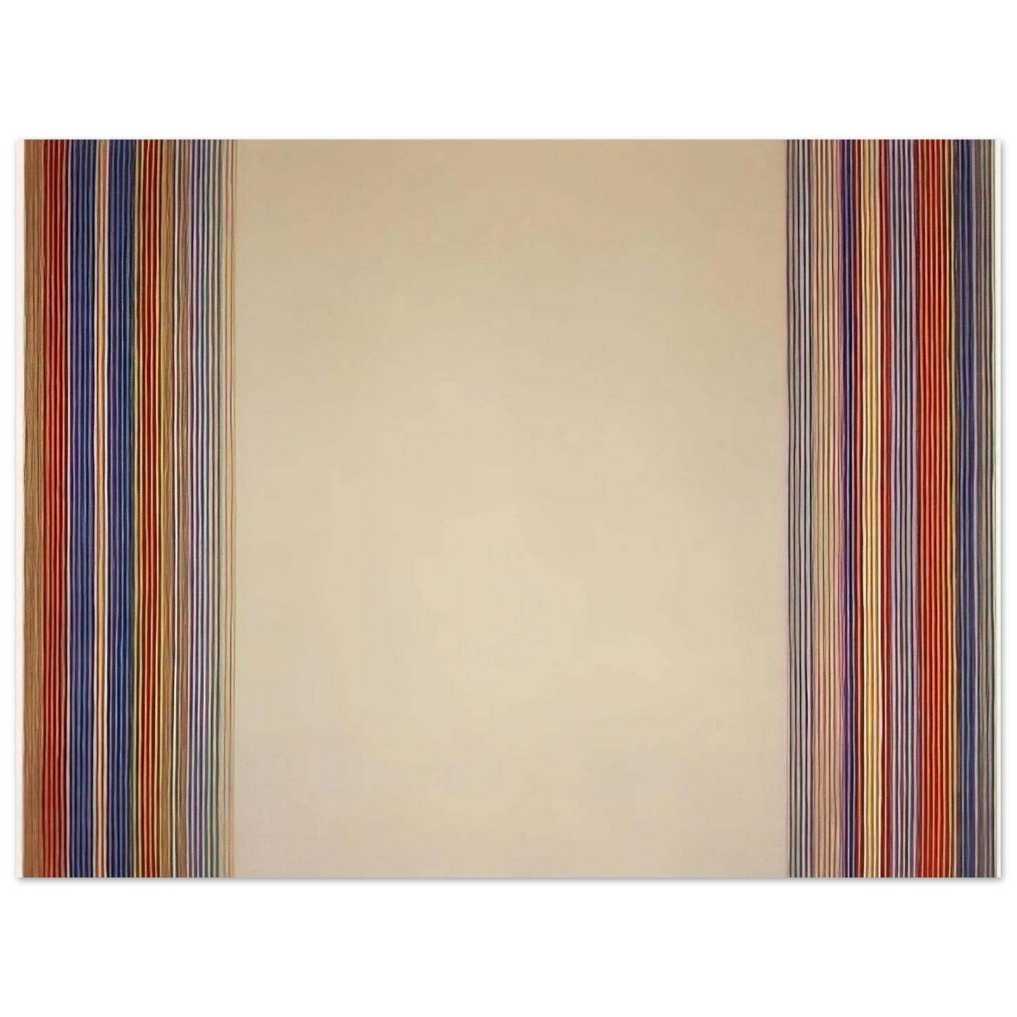Gene Davis - King's Gate - 1978 75x100 cm / 30x40inches Fine Art Poster