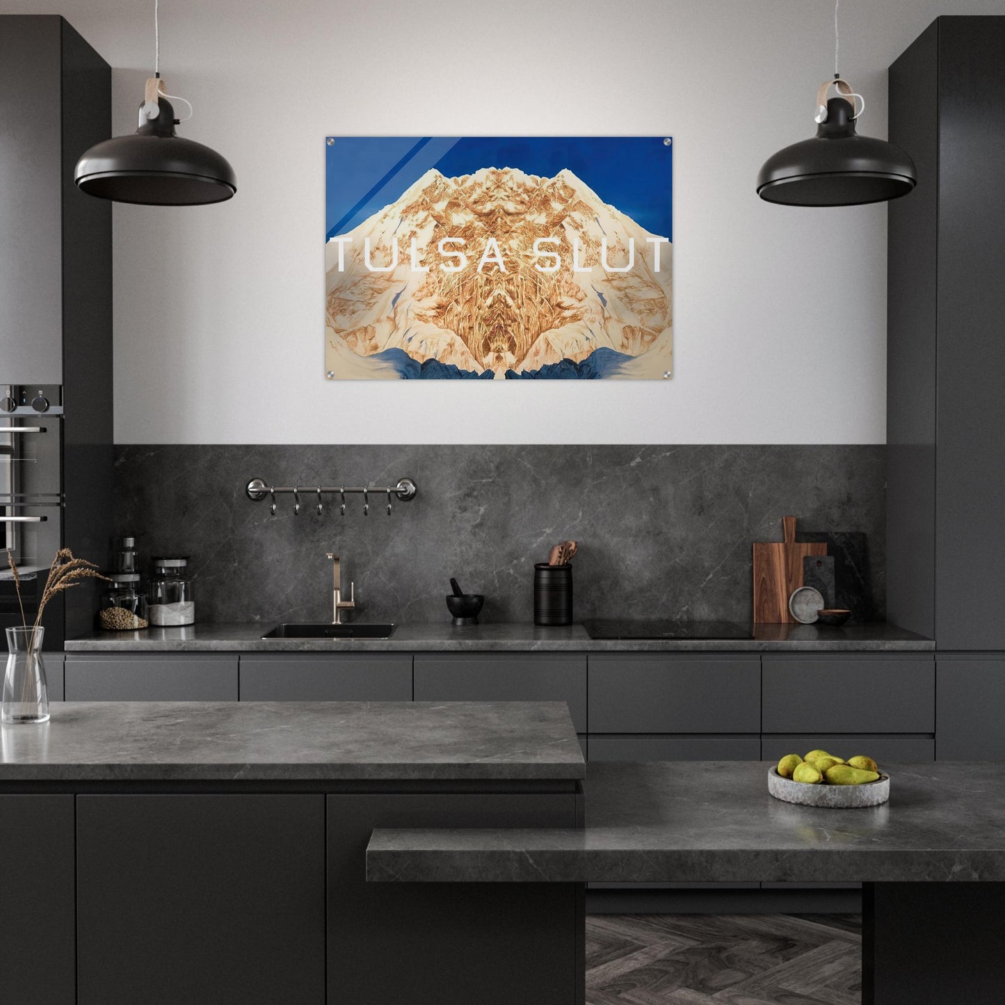 TULSA SLUT 2016 - Edward Ruscha Acrylic Print - 70x100 cm / 28x40″ inches