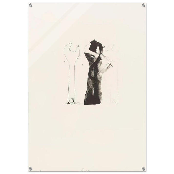 UNTITLED FROM TEN WINTER TOOLS 1973 5 - Jim Dine Acrylic Print - 70x100 cm / 28x40″ inches