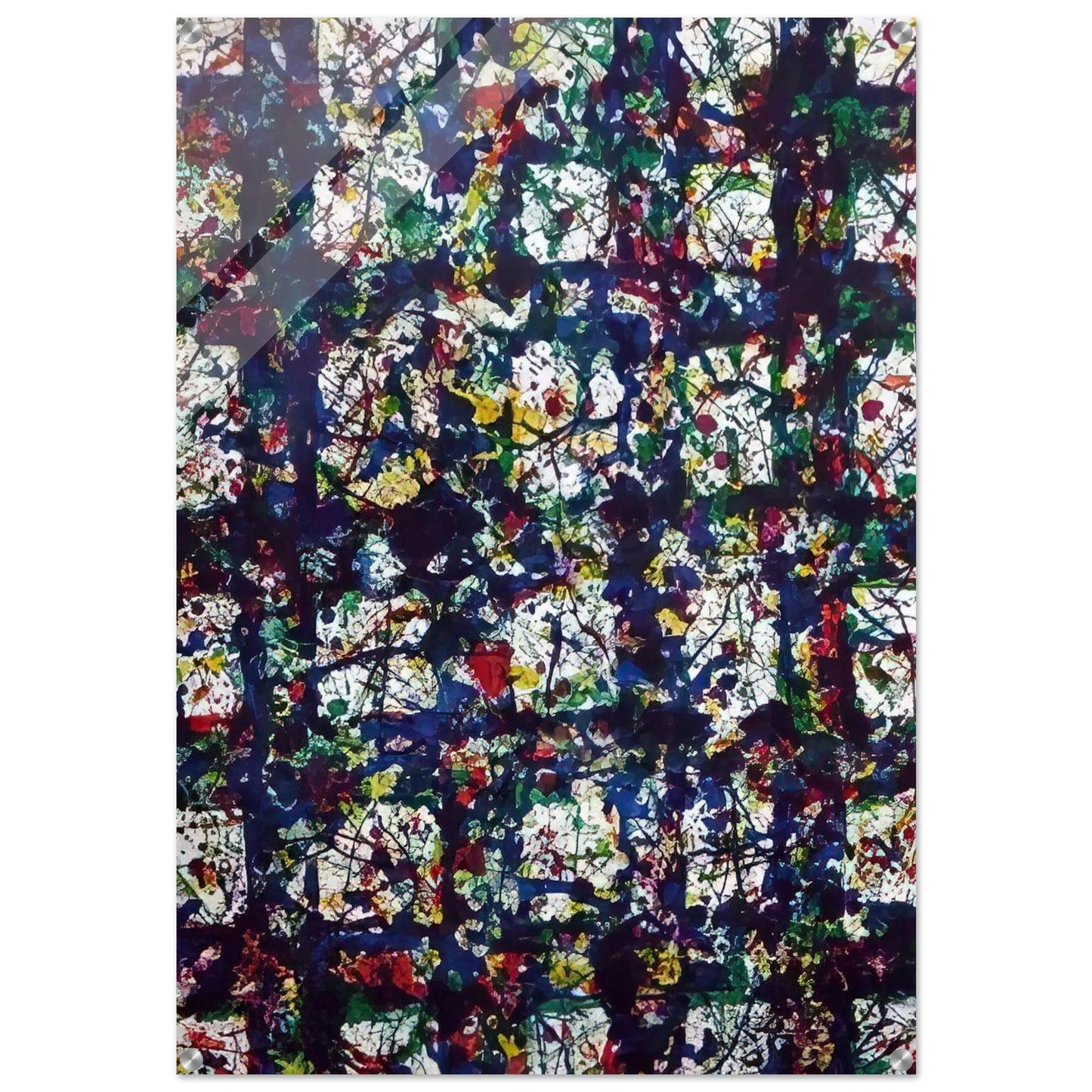 Untitled SF 236 - Sam Francis Acrylic Print - 70x100 cm / 28x40″ inches