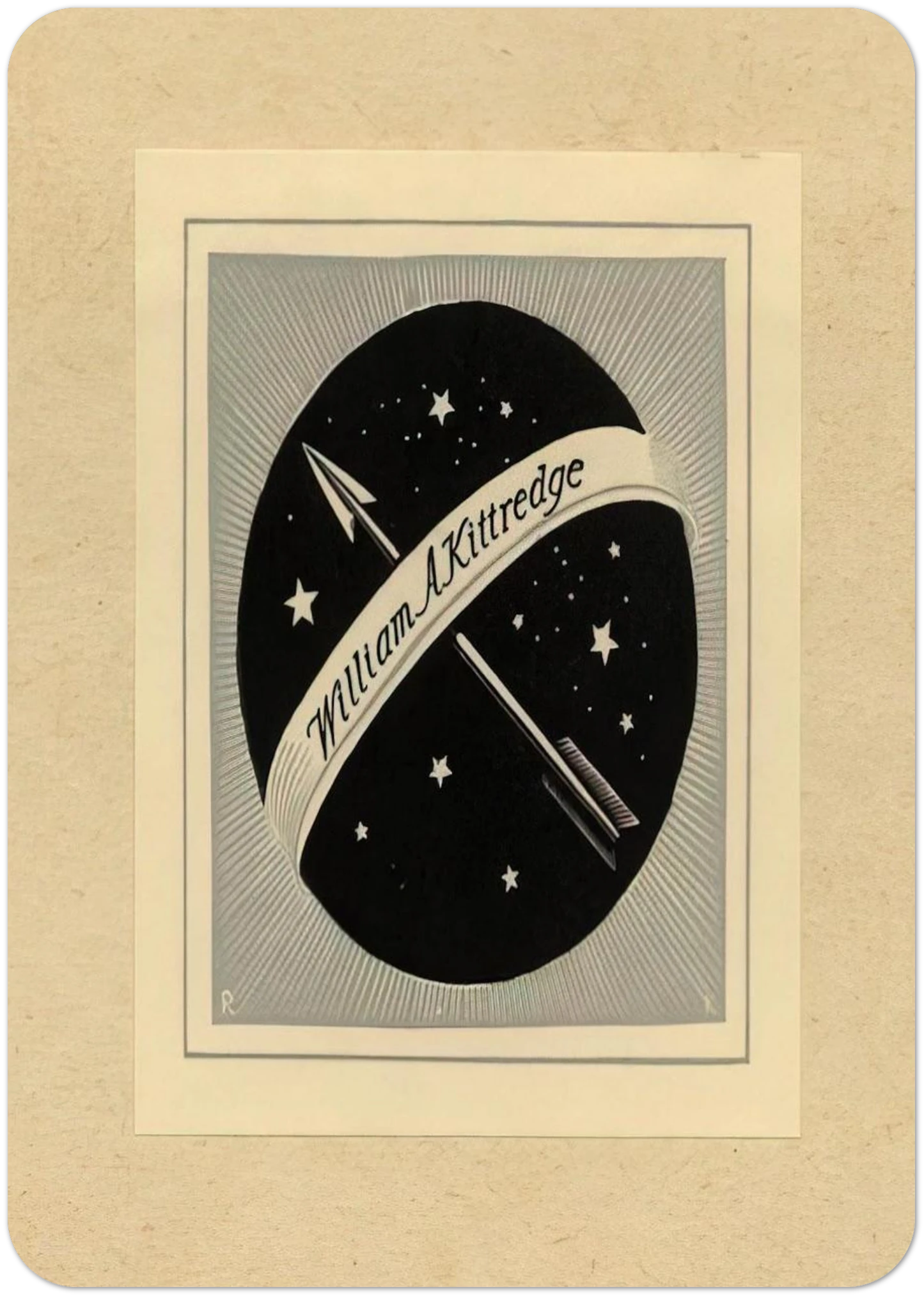 Illustration to William A. Kittredge By Rockwell Kent Pack of 10 Post Cards | Rockwell Kent Post Cards | A6 (10.5 x 14.8 cm) - 4.1 x 5.8 inches