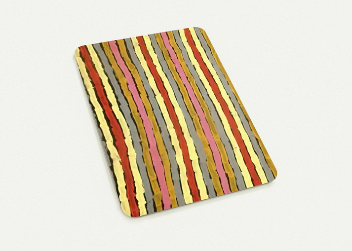Ceremonial Paint Floor Napperby - 2001 By Clifford Possum Tjapaltjarri Pack of 10 Post Cards | Clifford Possum Tjapaltjarri Post Cards | A6 (10.5 x 14.8 cm) - 4.1 x 5.8 inches
