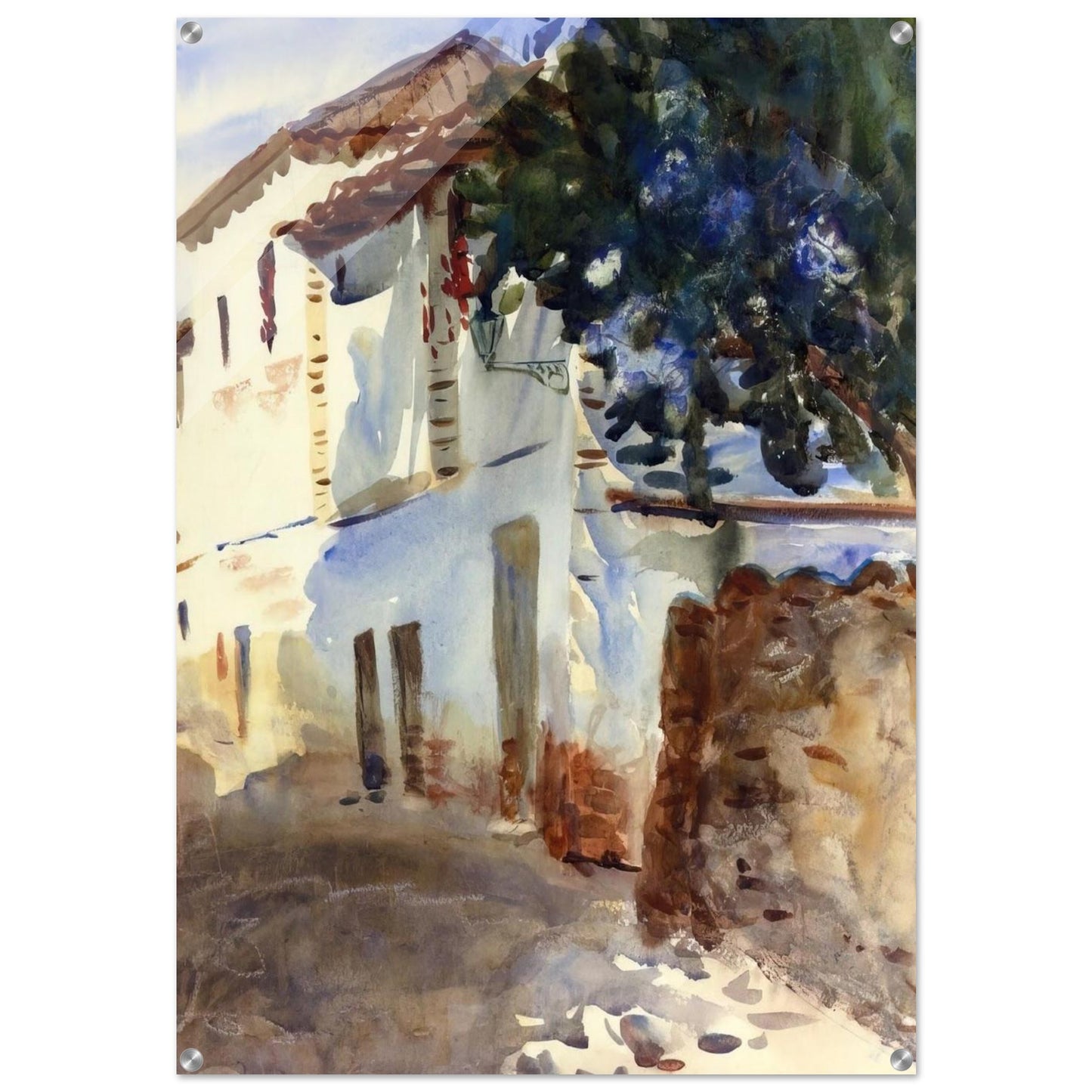 The White House - John Singer Sargent Acrylic Print - 70x100 cm / 28x40″ inches