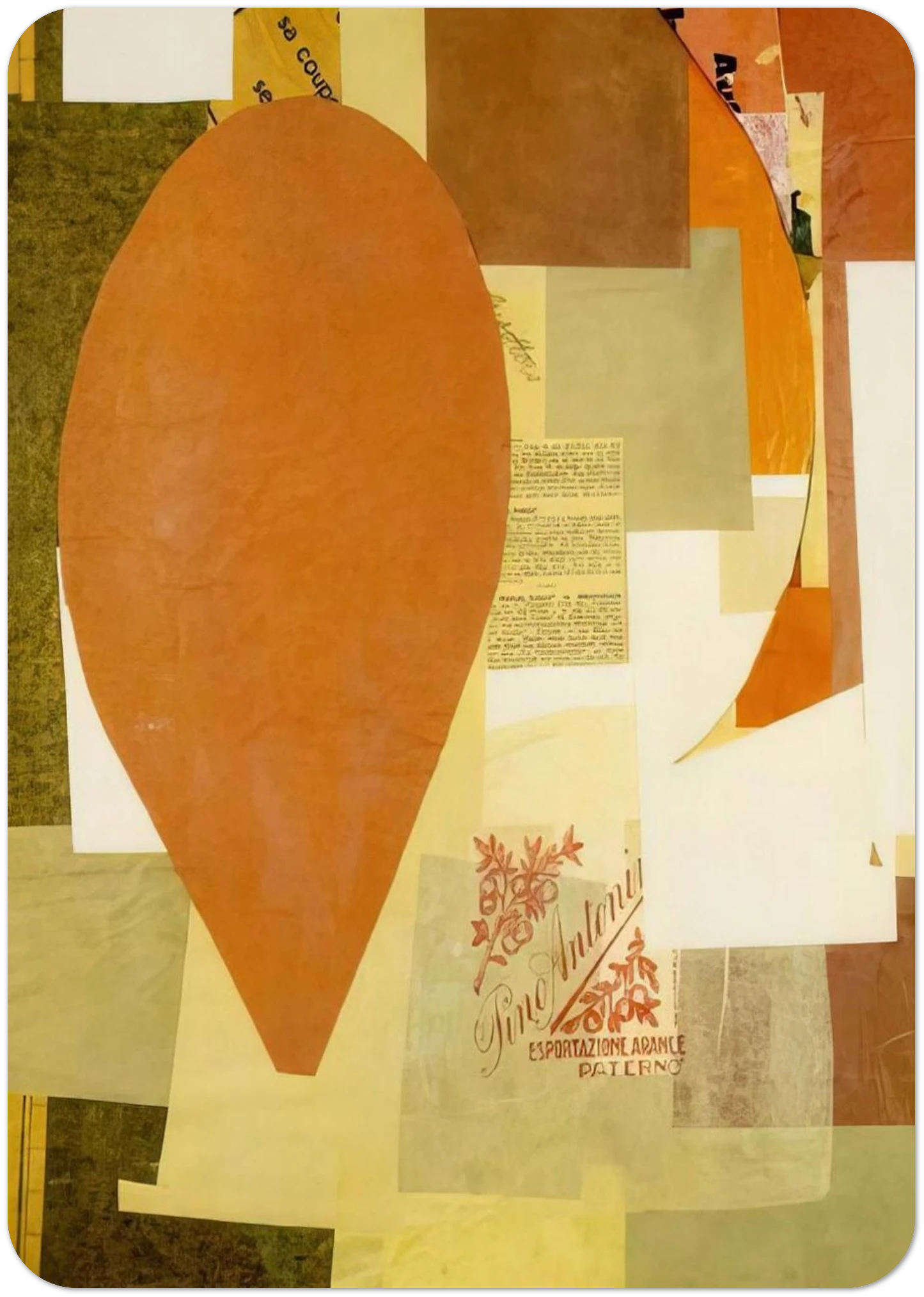 PINO ANTONI 1934 By Kurt Schwitters Pack of 10 Post Cards | Kurt Schwitters Post Cards | A6 (10.5 x 14.8 cm) - 4.1 x 5.8 inches