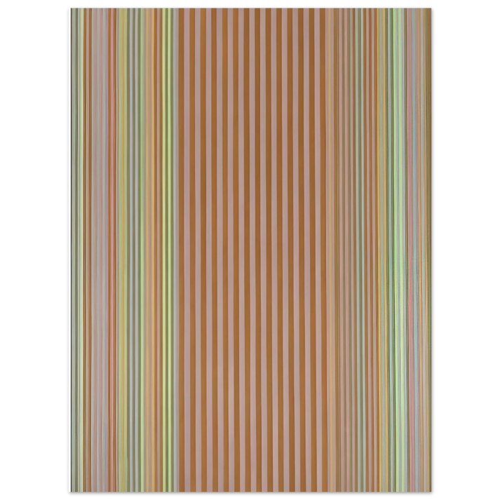 Gene Davis - Cannonball - 1969 75x100 cm / 30x40inches Fine Art Poster