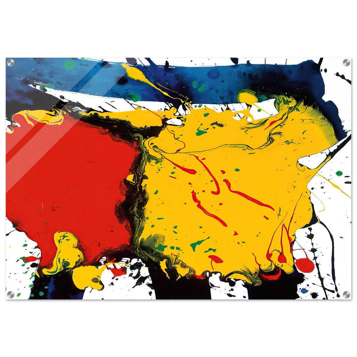 Untitled SFP94-109 SFF 1757 - Sam Francis Acrylic Print - 70x100 cm / 28x40″ inches