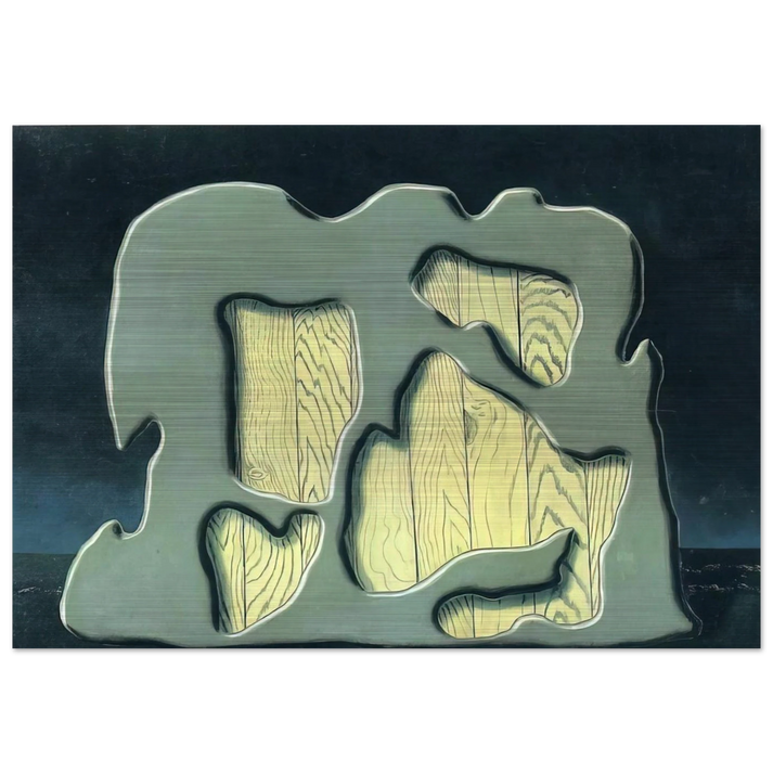 IMP OF THE PERVERSE 1927 - Rene Magritte Brushed Aluminum Print - 70x100 cm / 28x40 inches | Rene Magritte Aluminum Print | Rene Magritte Prints
