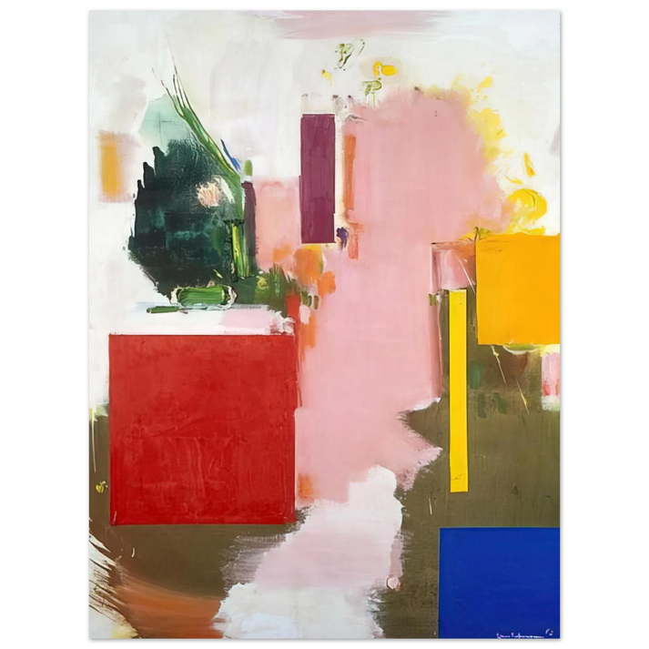 Hans Hofmann - Summer 1965 75x100 cm / 30x40inches Fine Art Poster