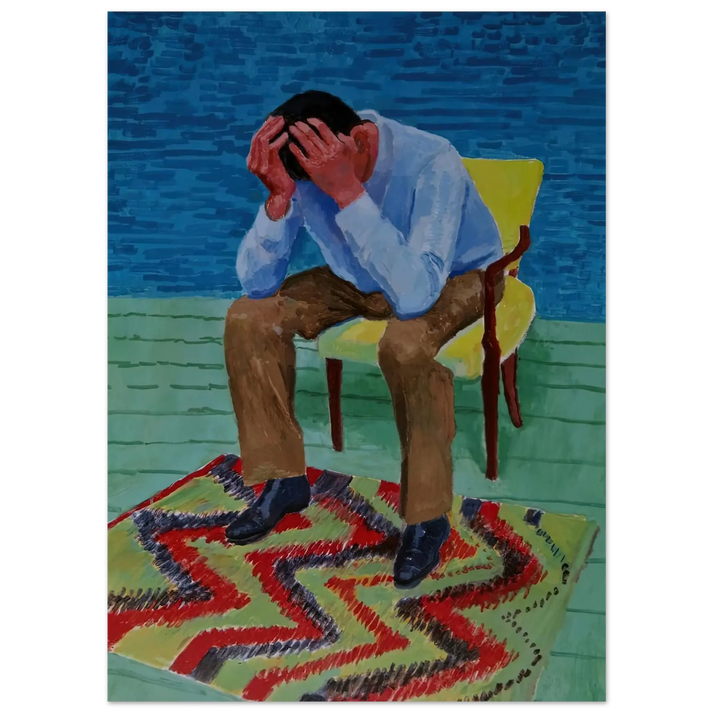 David Hockney - David Hockney Wall art - 30x45 cm / 12x18 Inches - Fine Art Poster - -