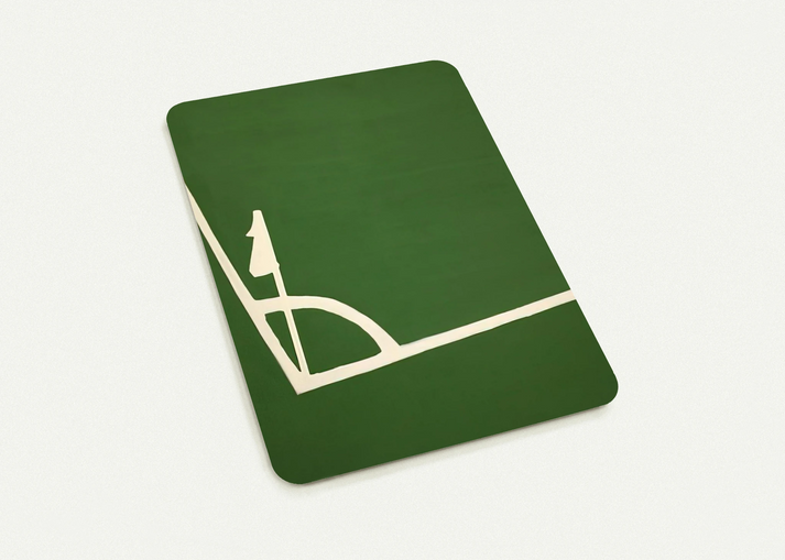 Kalklijnen hoek - 1971 By Ralston Crawford Pack of 10 Post Cards | Ralston Crawford Post Cards | A6 (10.5 x 14.8 cm) - 4.1 x 5.8 inches