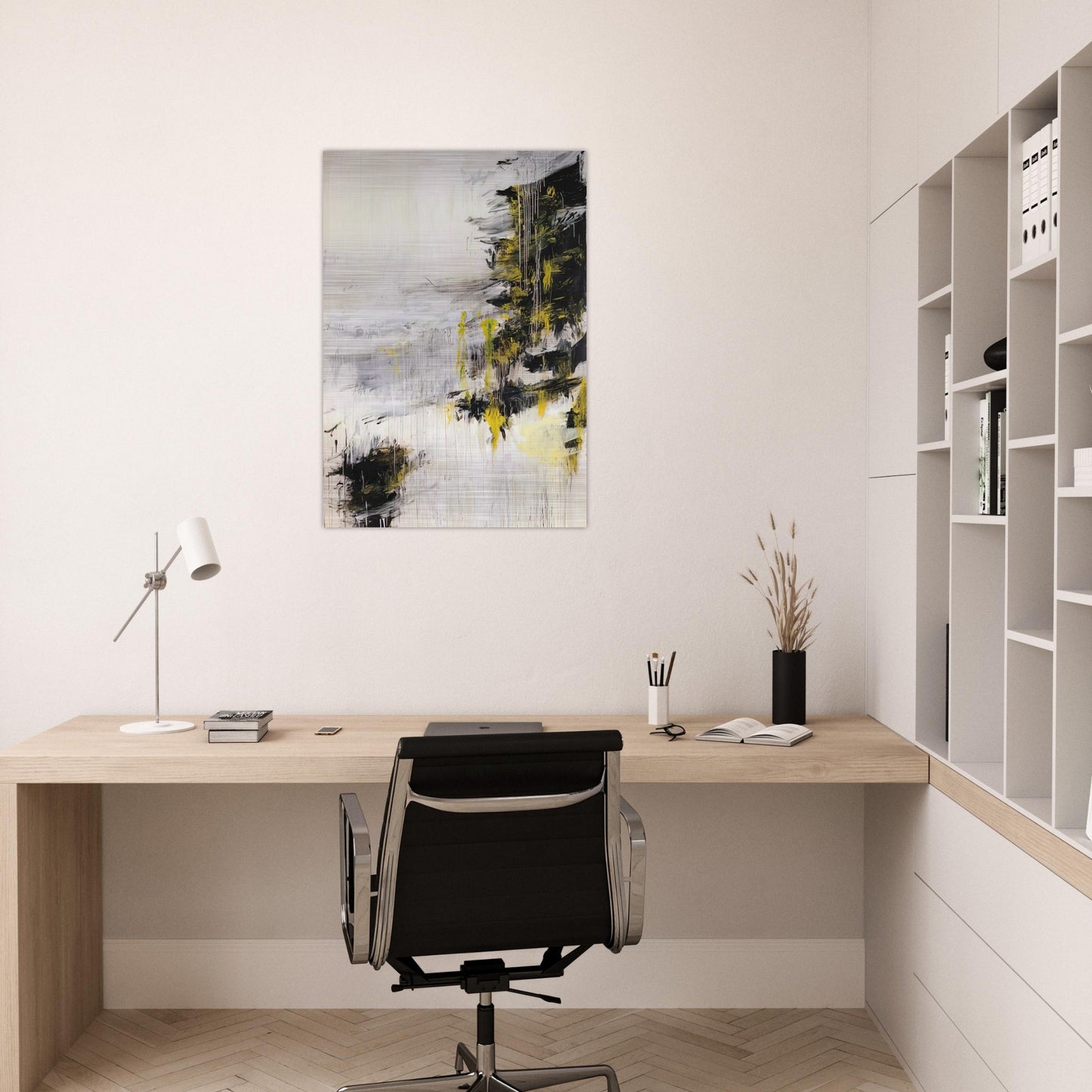 Quattro Stagioni II. Inverno - Cy Twombly Brushed Aluminum Print - 70x100 cm / 28x40 inches | Cy Twombly Aluminum Print | Cy Twombly Prints