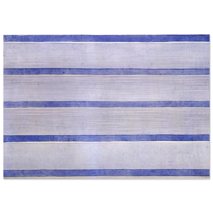 Untitled - Agnes Martin Brushed Aluminum Print - 70x100 cm / 28x40 inches | Agnes Martin Aluminum Print | Agnes Martin Prints