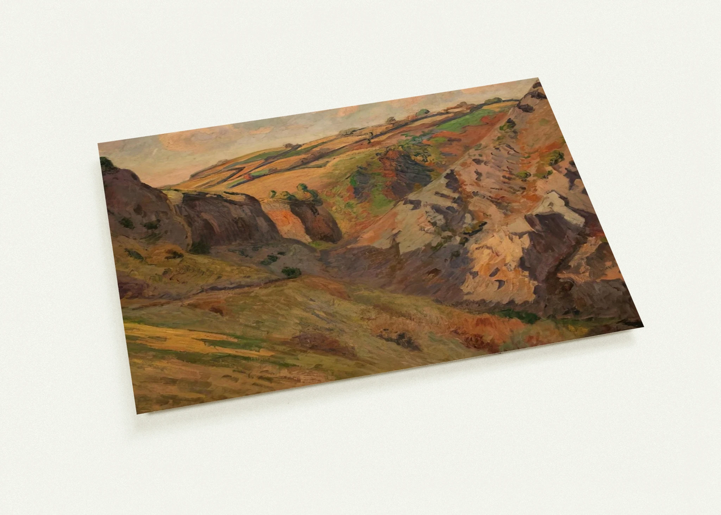 Caves Prunal near Pontgibaud Auvergne By Armand Guillaumin Pack of 10 Post Cards | Armand Guillaumin Post Cards | A6 (10.5 x 14.8 cm) - 4.1 x 5.8 inches