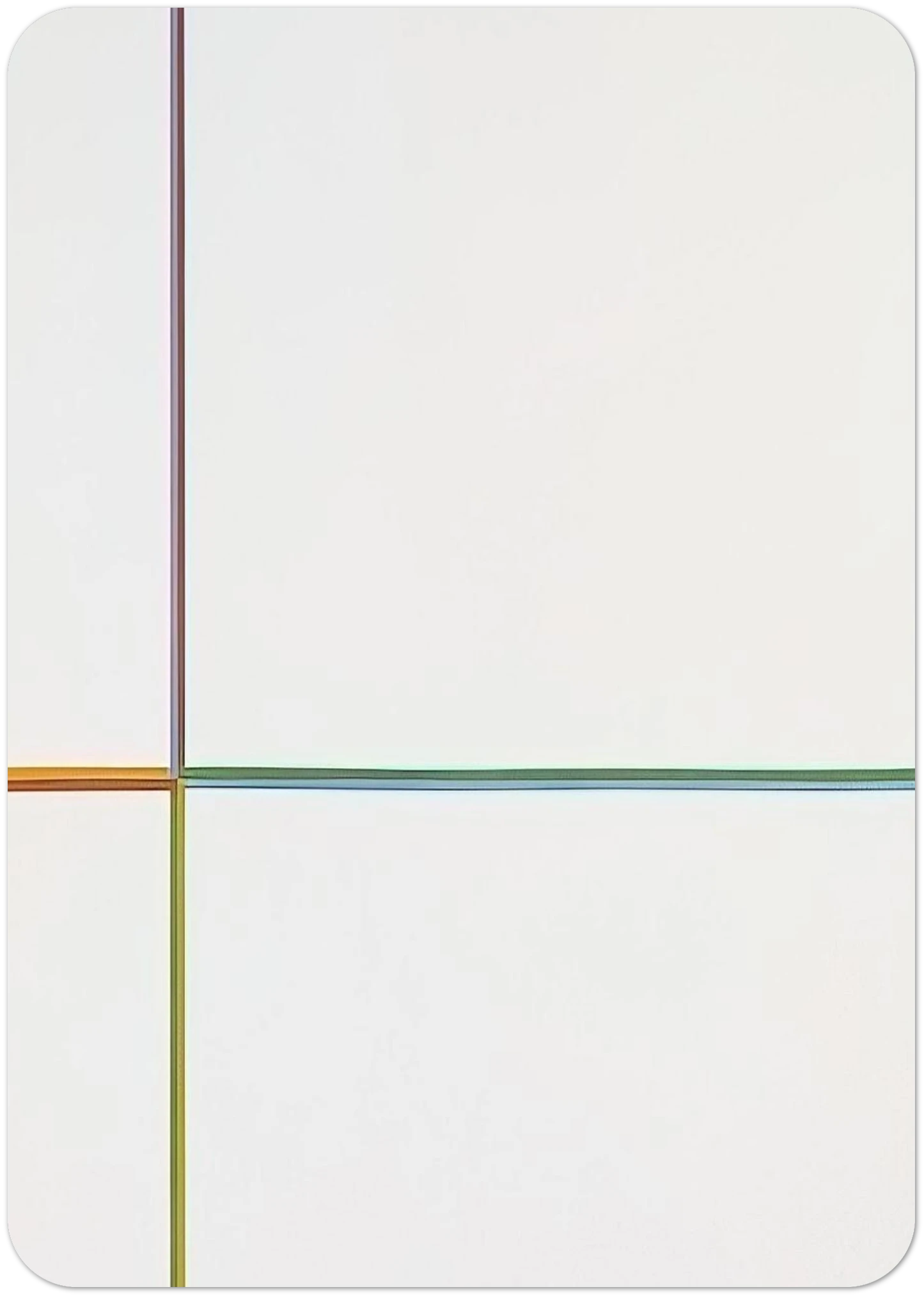 Doppelfarben in the cross 1-2-3-4 - 1968 By Max Bill Pack of 10 Post Cards | Max Bill Post Cards | A6 (10.5 x 14.8 cm) - 4.1 x 5.8 inches