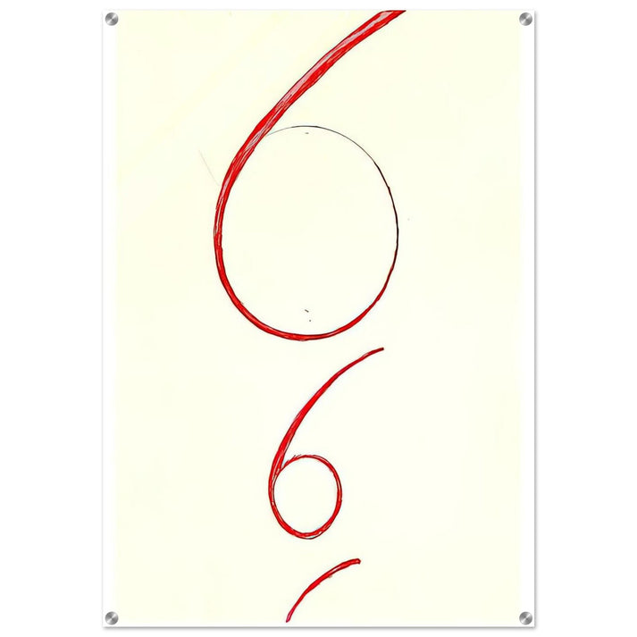 UNTITLED 1995 - Louise Bourgeois Acrylic Print - 70x100 cm / 28x40″ inches | Louise Bourgeois Wall Art | Louise Bourgeois Prints