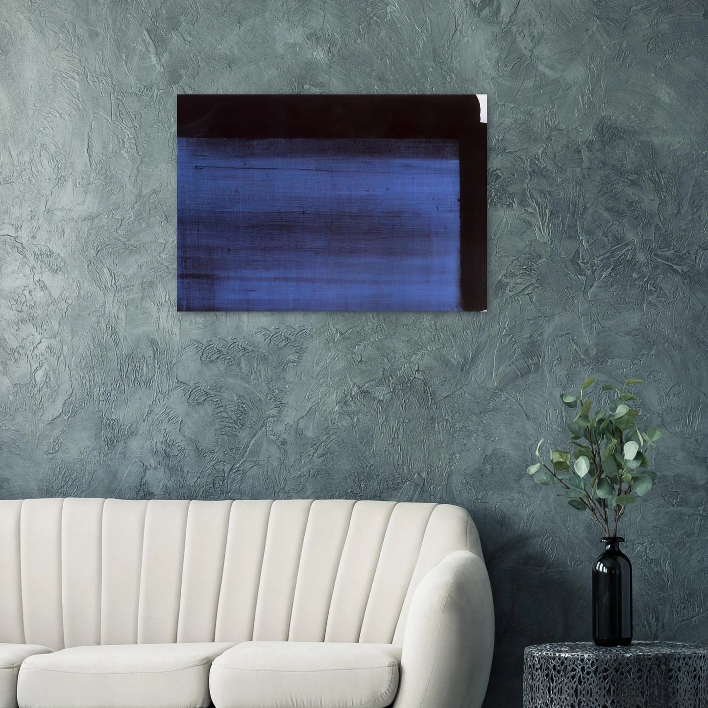 Peinture 19 mai 1982 - 1982 - Pierre Soulages Brushed Aluminum Print - 70x100 cm / 28x40 inches | Pierre Soulages Aluminum Print | Pierre Soulages Prints