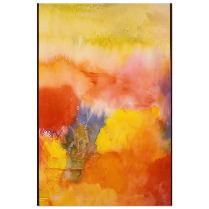 Abundance In The Garden - 1992 - Ronnie Landfield Art Prints - 100x150 cm / 40x60″ inches | Ronnie Landfield Poster | Ronnie Landfield Prints