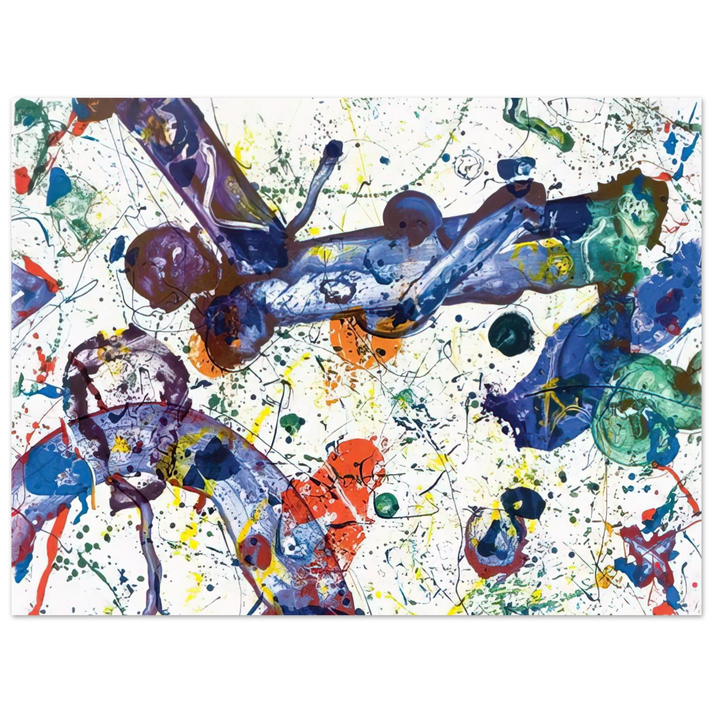 Sam Francis - King Corpse SFS-288 75x100 cm / 30x40inches Fine Art Poster
