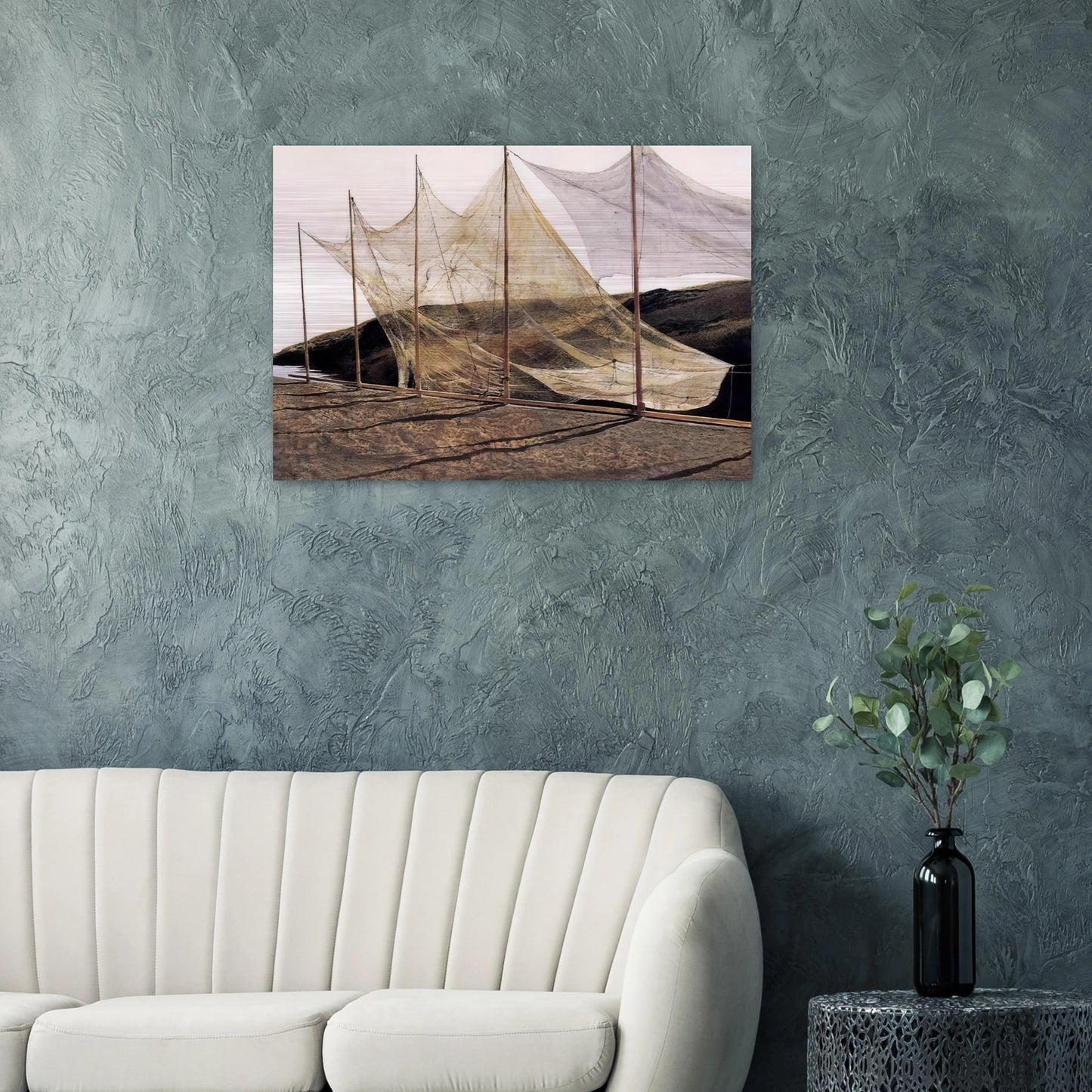 PENTECOST 1989 - Andrew Wyeth Brushed Aluminum Print - 70x100 cm / 28x40 inches | Andrew Wyeth Aluminum Print | Andrew Wyeth Prints