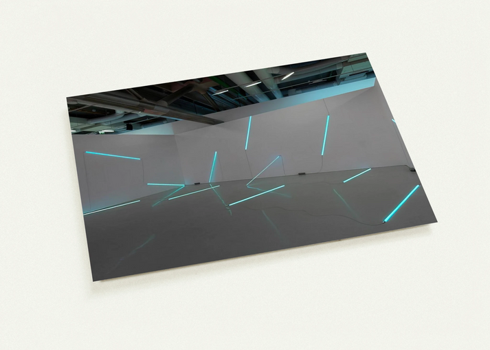 No End Neon - 1990 By Francois Morellet Pack of 10 Post Cards | Francois Morellet Post Cards | A6 (10.5 x 14.8 cm) - 4.1 x 5.8 inches