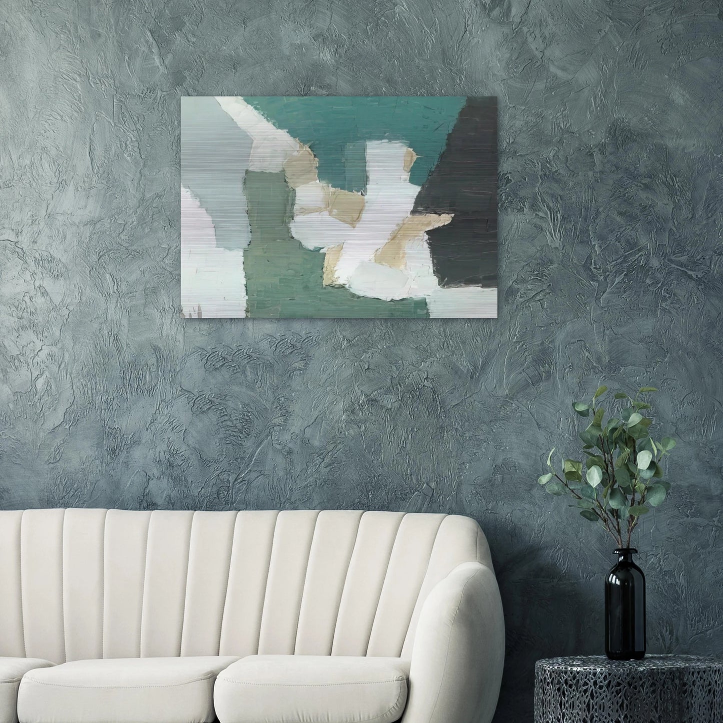Composition - 1949 - Nicolas de Stael Brushed Aluminum Print - 70x100 cm / 28x40 inches | Nicolas de Stael Aluminum Print | Nicolas de Stael Prints