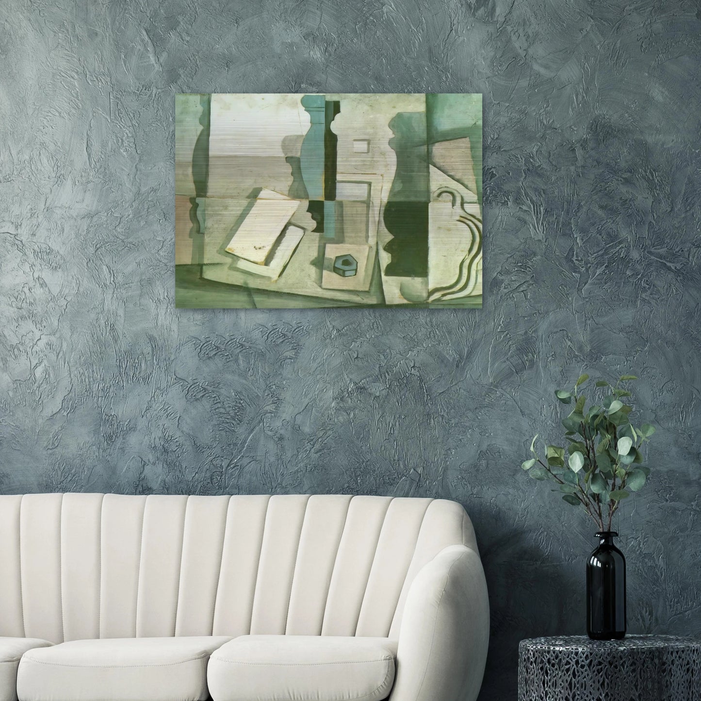 STILL LIFE 3 - Salvador Dali Brushed Aluminum Print - 70x100 cm / 28x40 inches | Salvador Dali Aluminum Print | Salvador Dali Prints