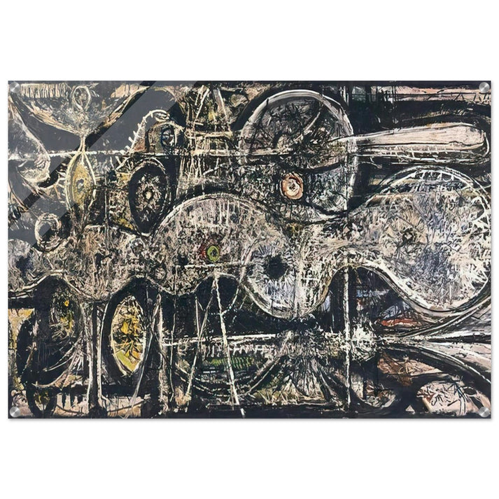 Undulation - 1942 - Richard Pousette-Dart Acrylic Print - 70x100 cm / 28x40″ inches | Richard Pousette-Dart Wall Art | Richard Pousette-Dart Prints