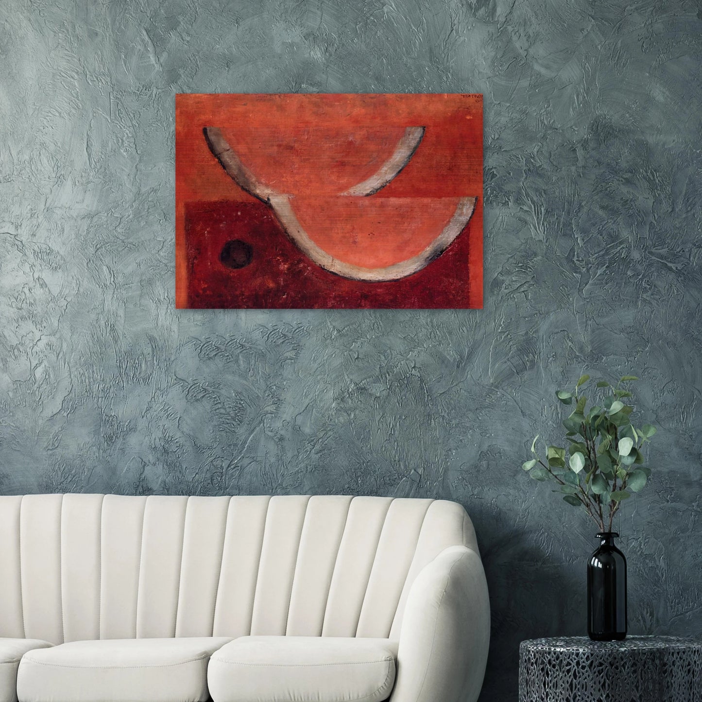 WATERMELONS 1977 - Rufino Tamayo Brushed Aluminum Print - 70x100 cm / 28x40 inches | Rufino Tamayo Aluminum Print | Rufino Tamayo Prints