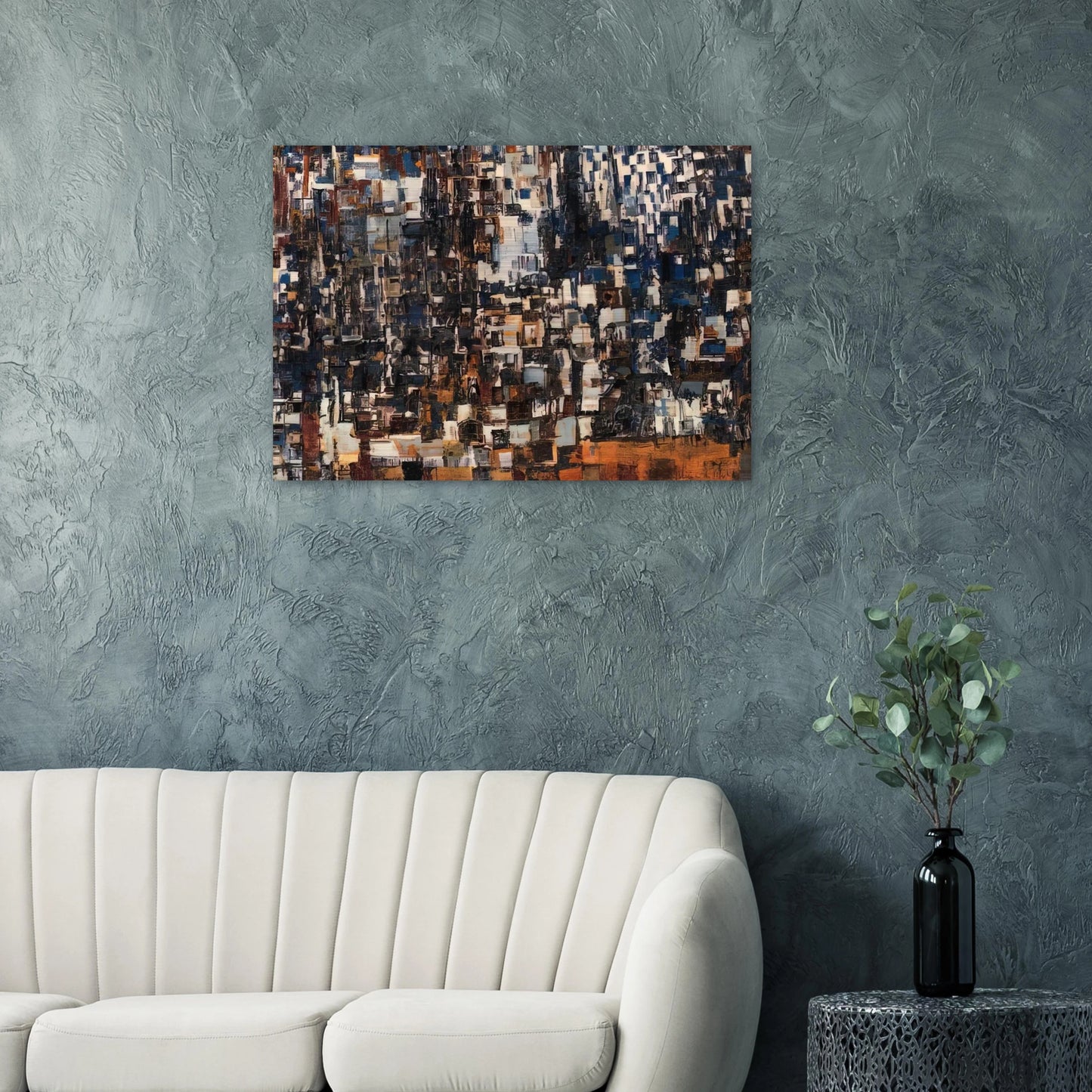 Danse - Tachisme - Maria Helena Vieira da Silva Brushed Aluminum Print - 70x100 cm / 28x40 inches | Maria Helena Vieira da Silva Aluminum Print | Maria Helena Vieira da Silva Prints