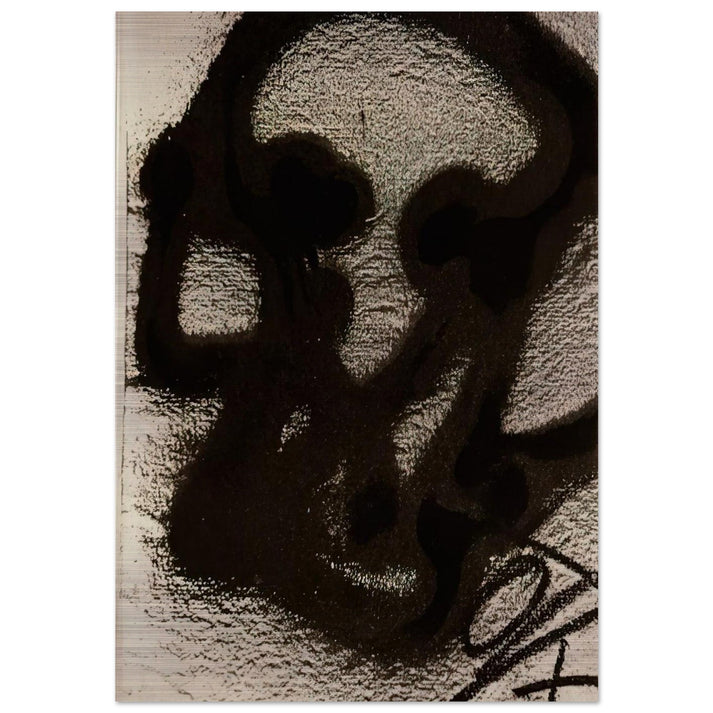 EQUATION III 1987 - Antoni Tapies Brushed Aluminum Print - 70x100 cm / 28x40 inches | Antoni Tapies Aluminum Print | Antoni Tapies Prints